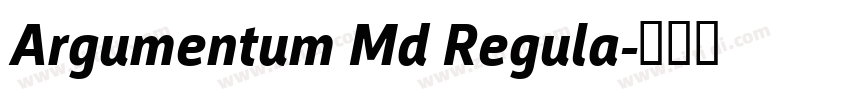 Argumentum Md Regula字体转换